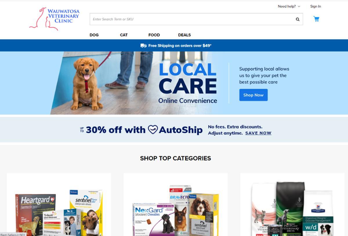 Save Time and Money By Using the Wauwatosa Vet Online Store